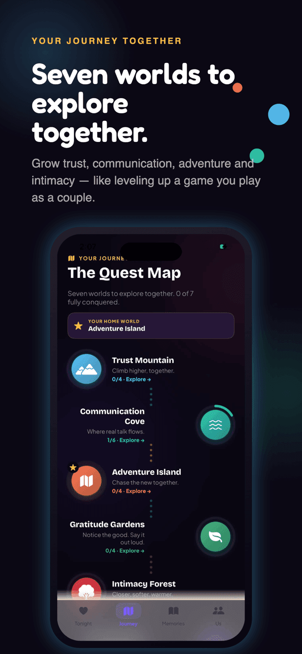 Couples Playbook app screenshot