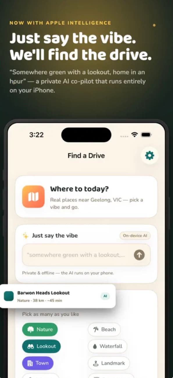 DriveQuest app screenshot