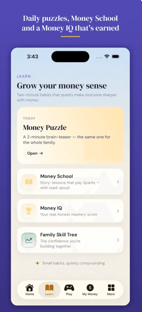 MoneyPlay app screenshot