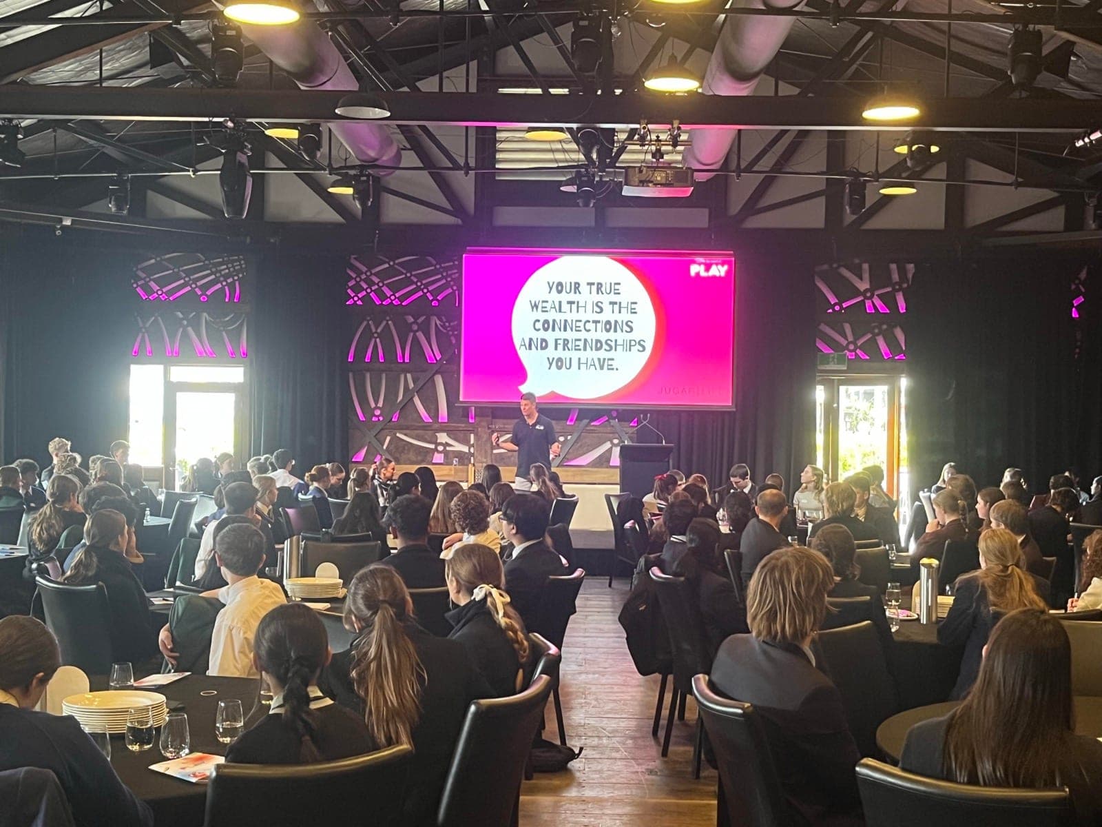 Next Generation Leadership student workshop in action